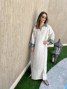 Eden blue with beige