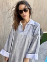 BABY BLue/White