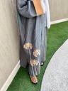 Dark grey kimono