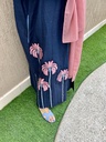 Navy/pink kimono