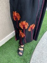 Black /fushia kimono
