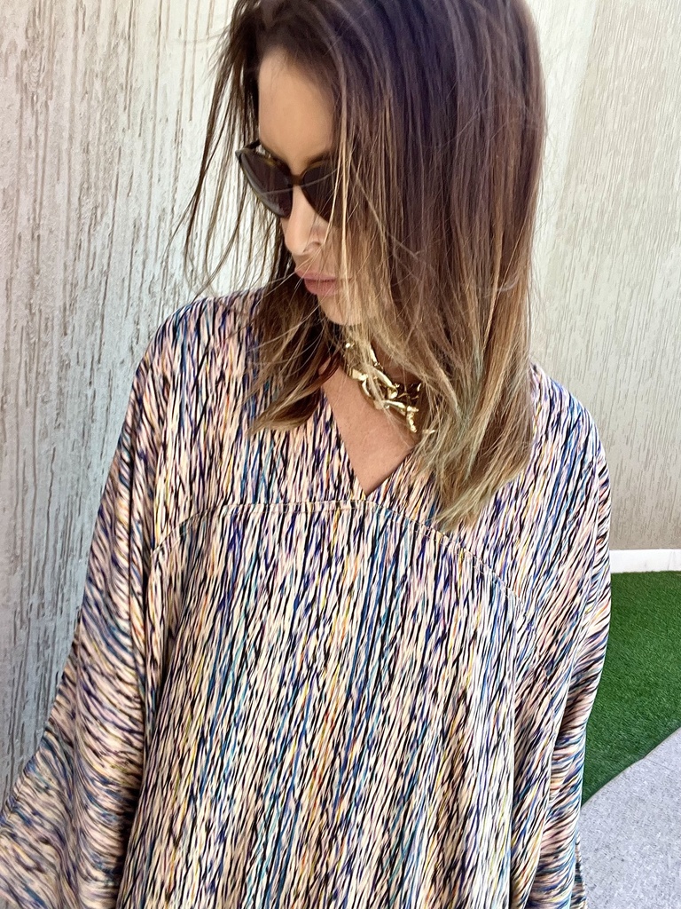 Drizzle cotton silk