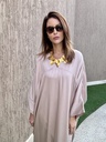 Powder pink cotton satin blend