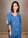 Blue tie dye