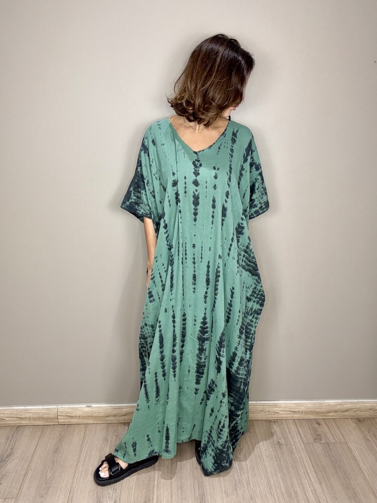 Kaki tie dye