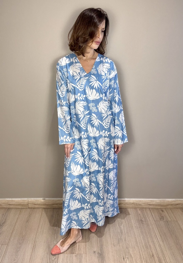 Flowery Blue