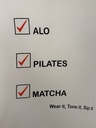 Alo Pilates Matcha Tee Shirts