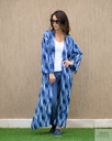 Sound wave blue
