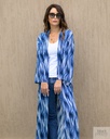 Sound wave blue