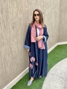 Navy/pink kimono
