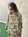 Peacock Cotton Silk