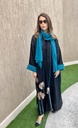 Black emerald kimono
