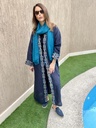 Navy/turquoise