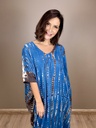 Blue tie dye